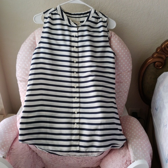 J.crew sleeveless blouse - Picture 3 of 4